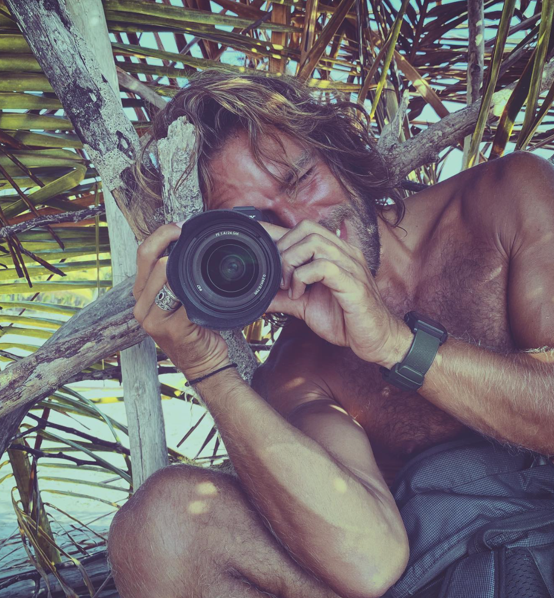 The biography image for photographer Ez Rivero, who has a selection of his photography prints available for sale on The Lost Works gallery.